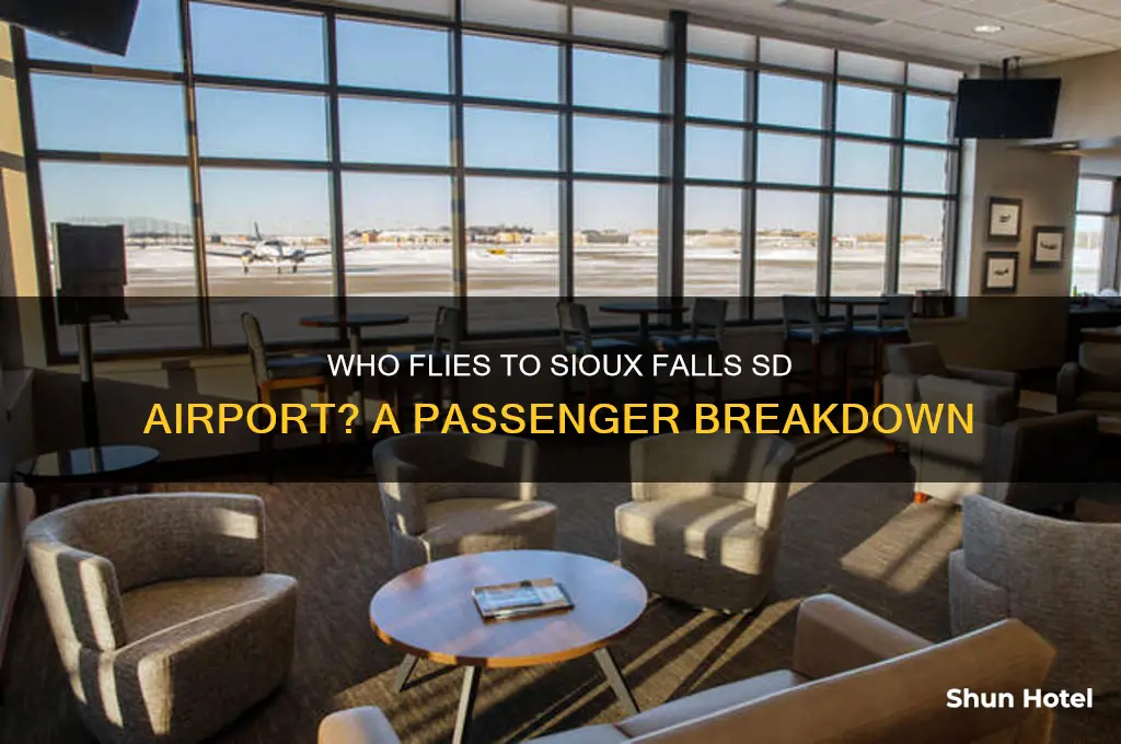 who flies to sioux falls sd airport