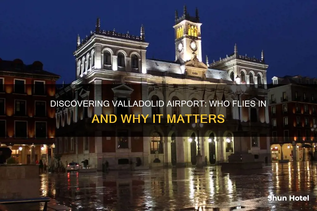 who flies to valladolid airport