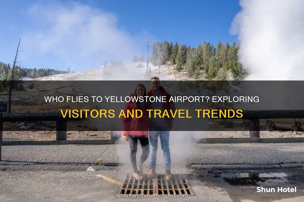 who flies to yellowstone airport