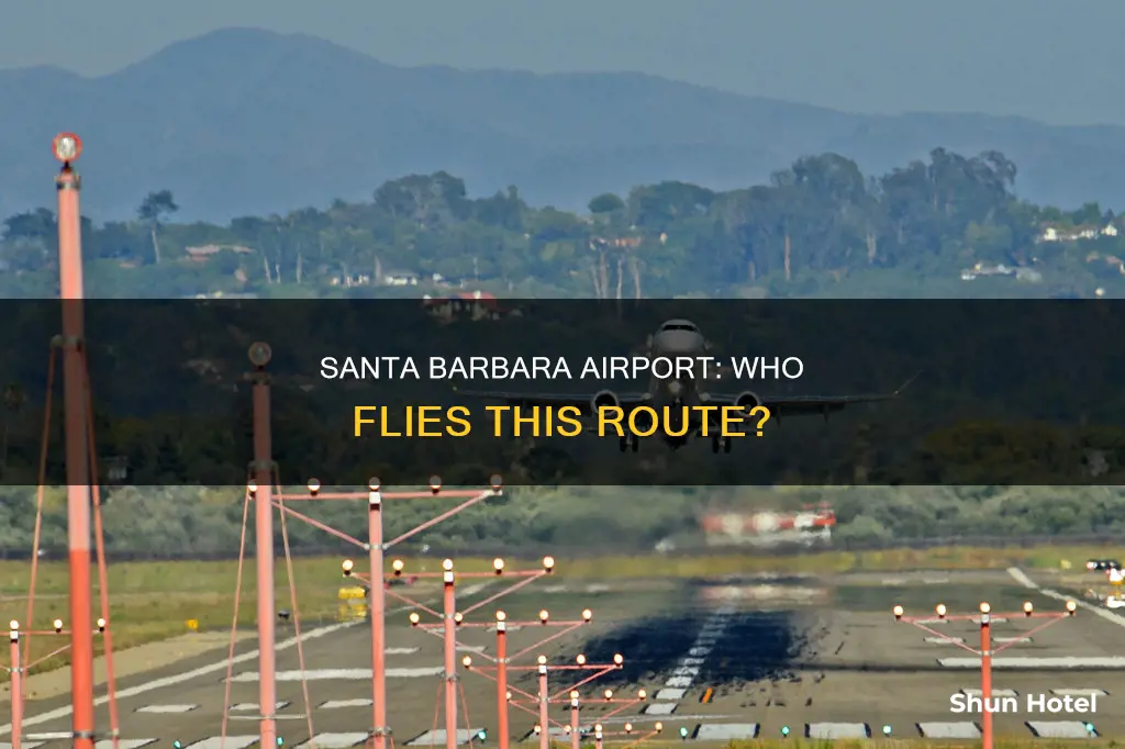 who flys from santa barbara airport