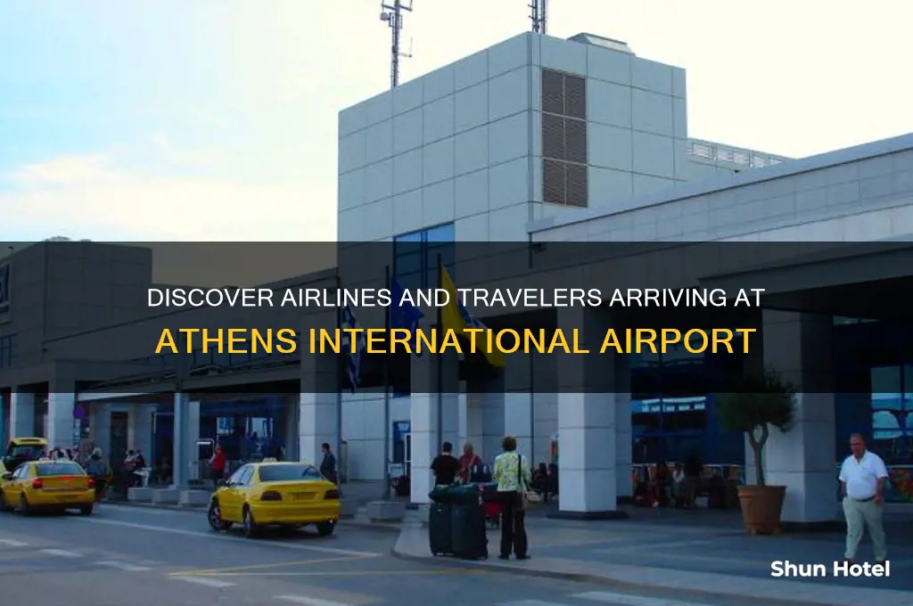 who flys in to athens international airport