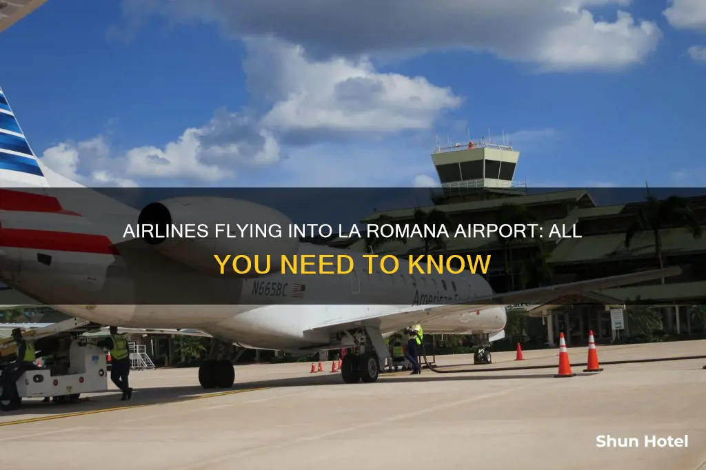 who flys into la romana airport