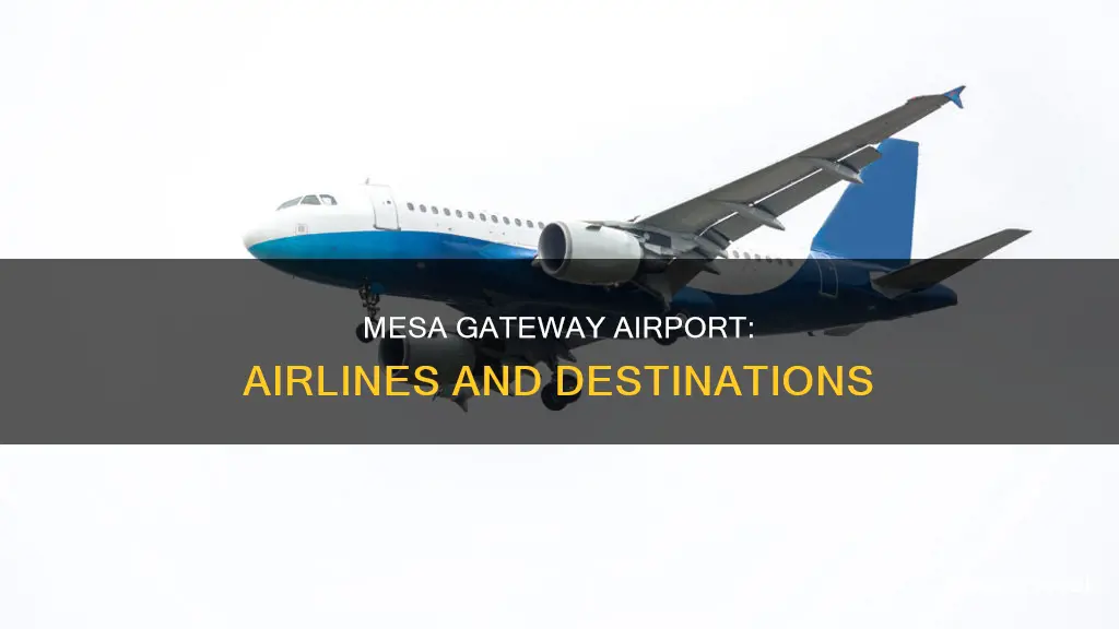 who flys into mesa gateway airport