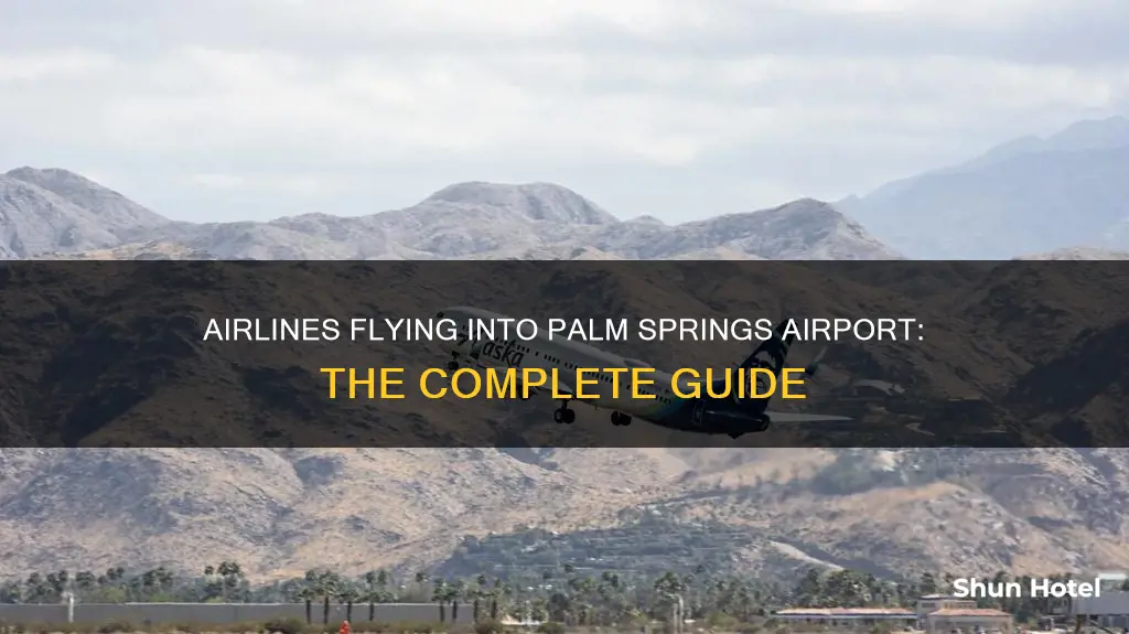 who flys into palm springs airport