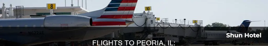 who flys into peoria il airport
