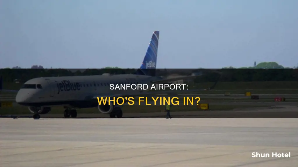 who flys into sanford fl airport