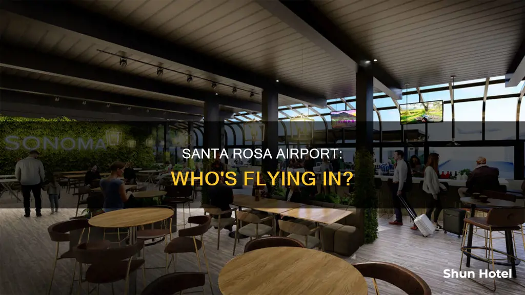 who flys into santa rosa airport