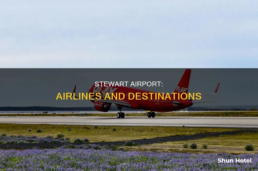 who flys out of stewart airport