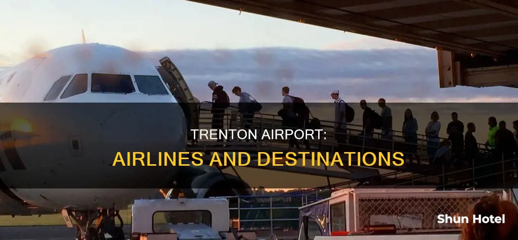 who flys out of trenton airport