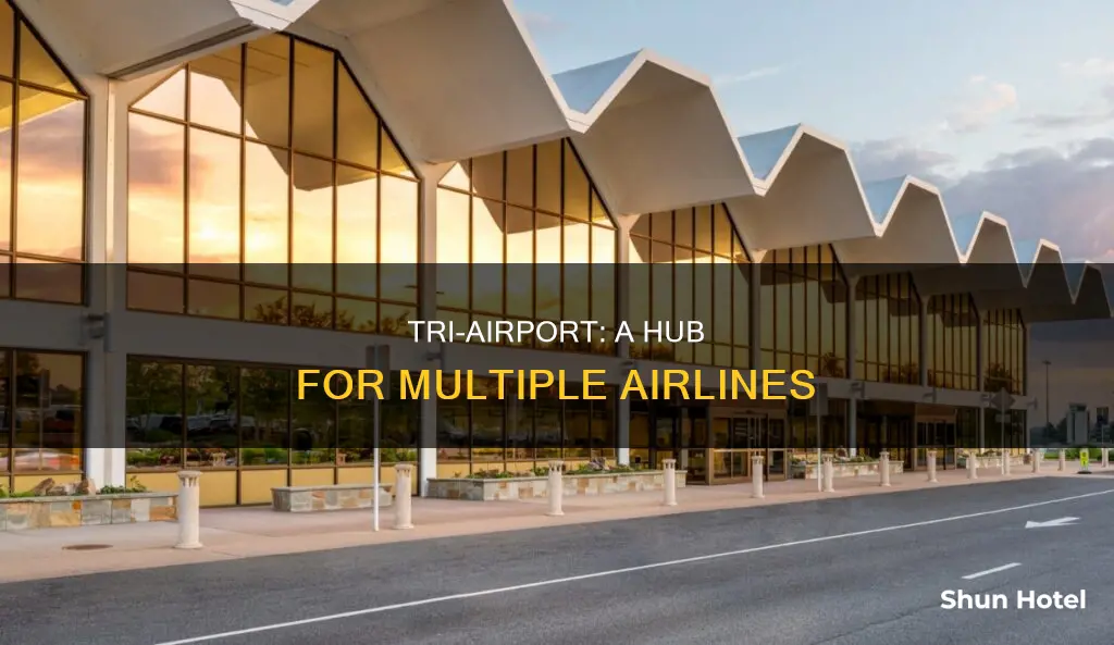 who flys out of tri airport
