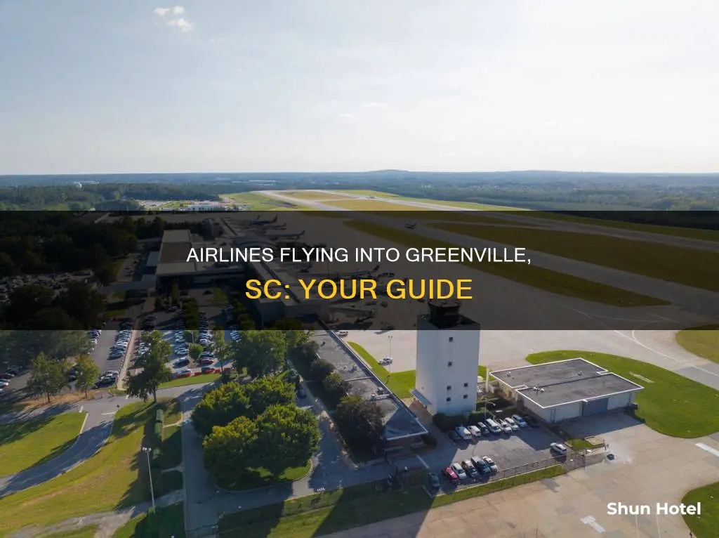who flys to greenville sc airport