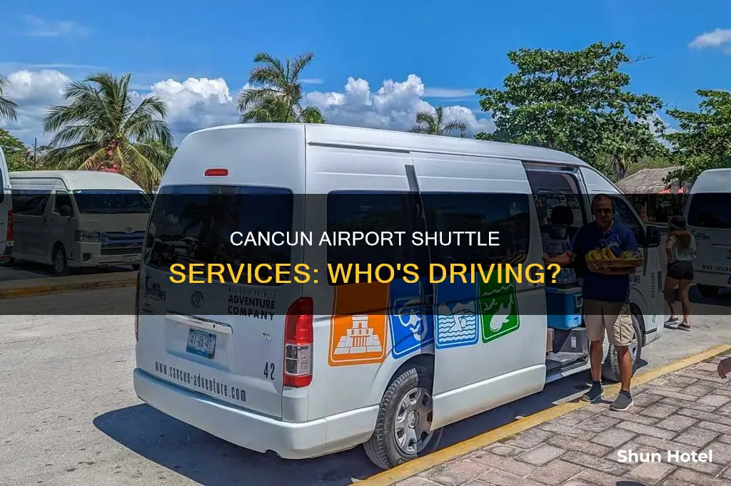 who gave airport shuttle in cancun