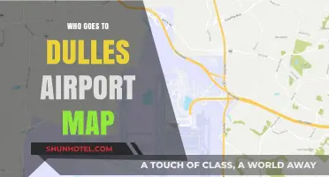 Dulles Airport Map: Who's Going Where?