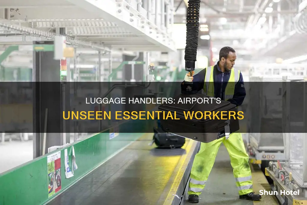 who handles luggage in an airport