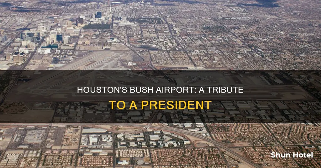 who is bush airport named after