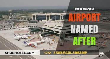The History Behind Malpensa Airport's Name