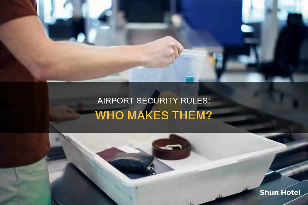 who makes the airport security rules