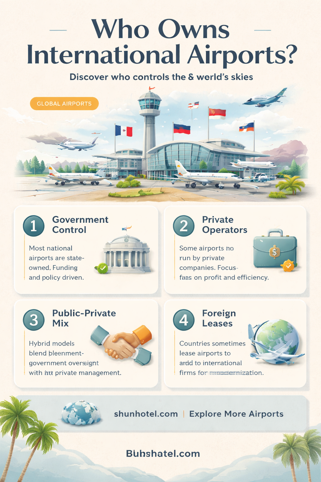 are international airports owned by the country