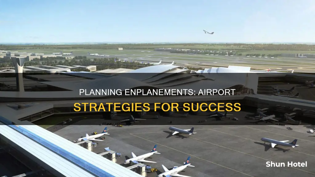 who plans enplanements for an airport