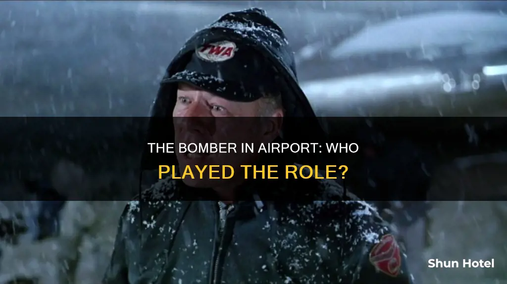 who played the bomber in airport