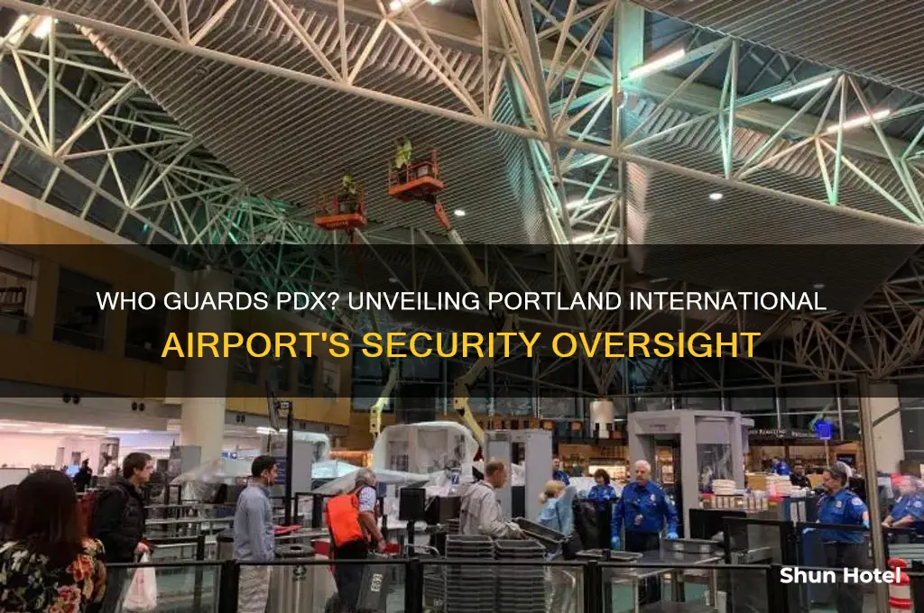 who polices the portland international airport