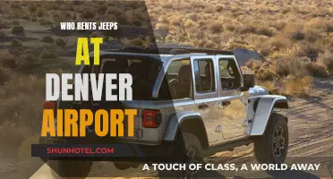 Denver Airport Jeep Rentals: Explore the Mile High City