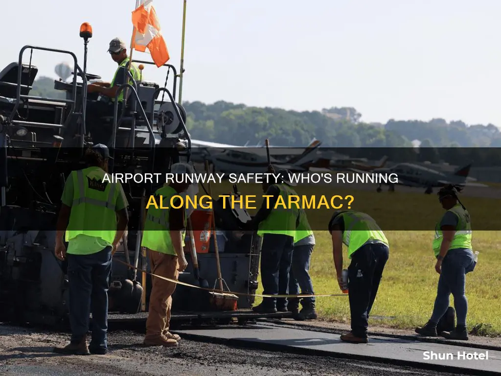 who runs along the airport runway