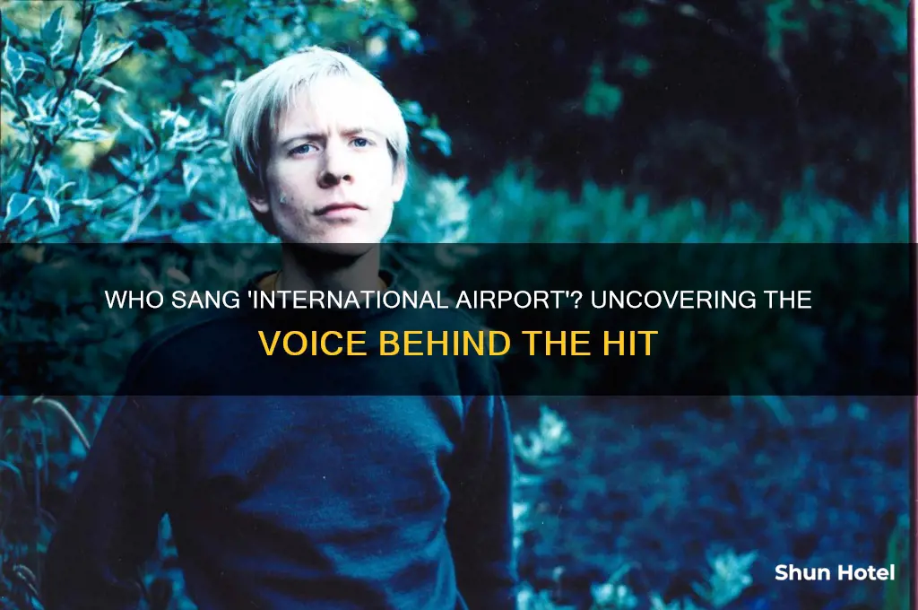 who sang international airport