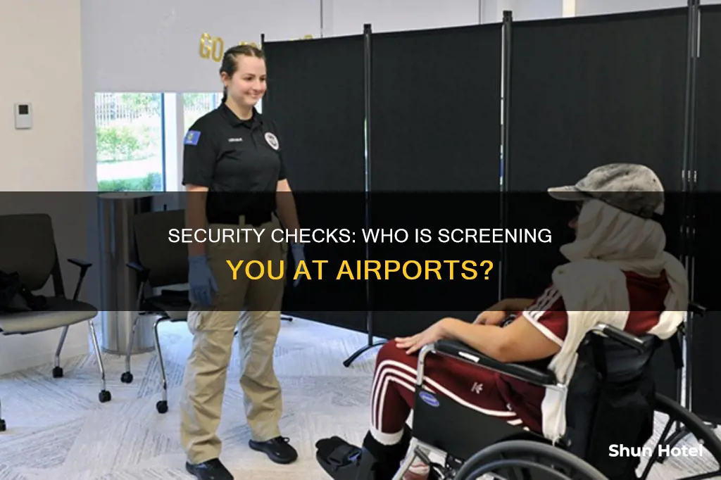 who searches you at the airport