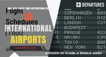 Who Regulates Flight Time Limits at US International Airports?