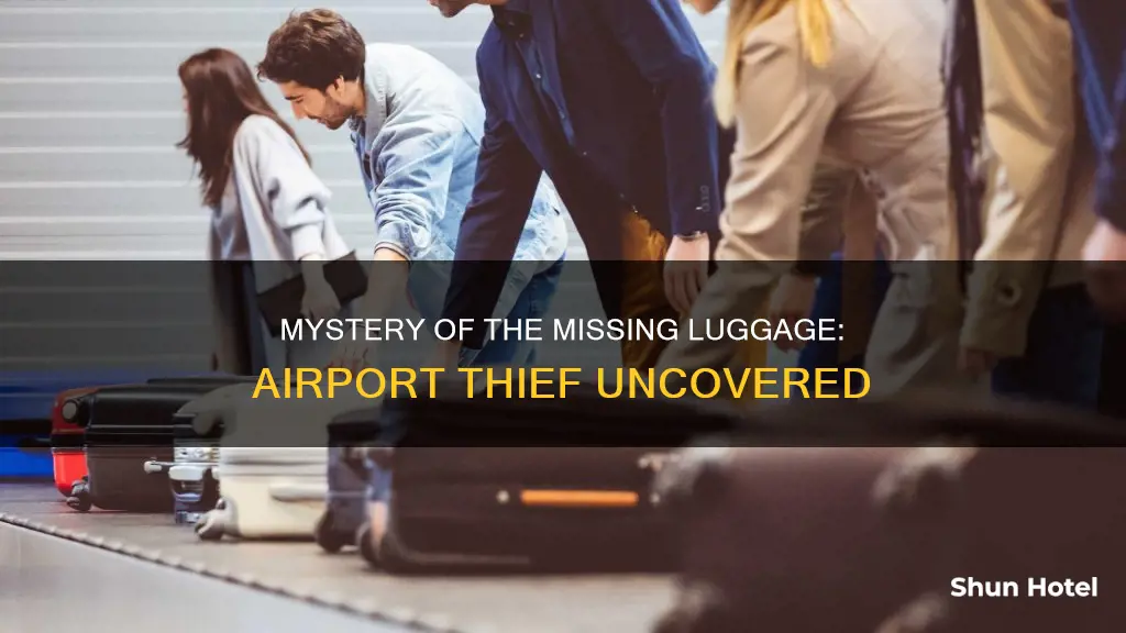 who stole luggage at the airport