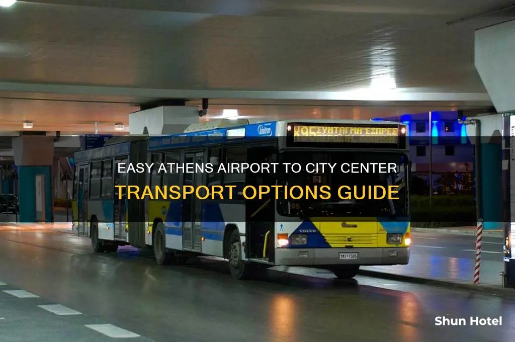 who to get from ath airport to athens city