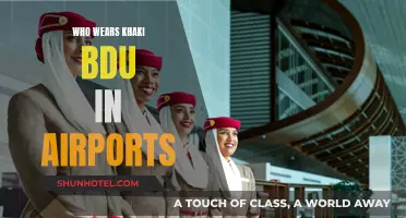 Airport Uniforms: Khaki BDU Wearers