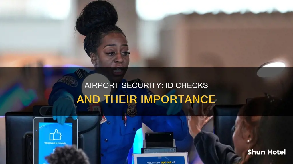 why airport security ask about id