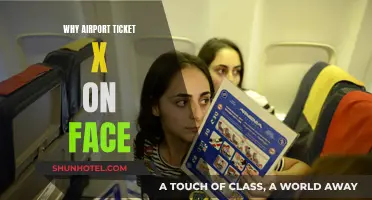 The Mystery of Airport Ticket X-Rated Face Value