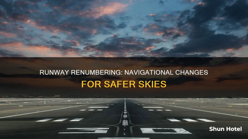 why are airport runways sometimes renumbered