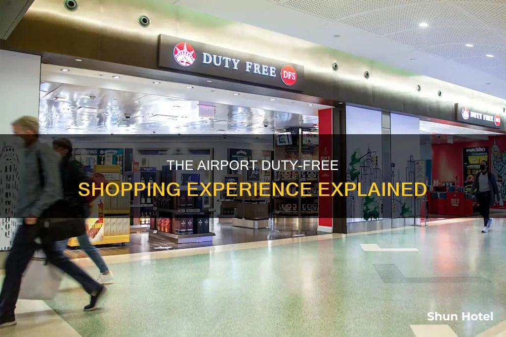 why are airport shops duty free