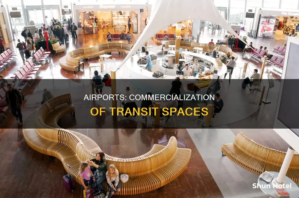 why are airports becoming more commercial