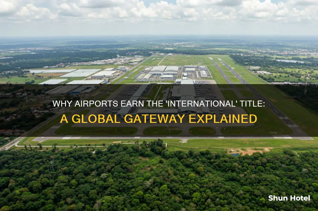 why are airports called international