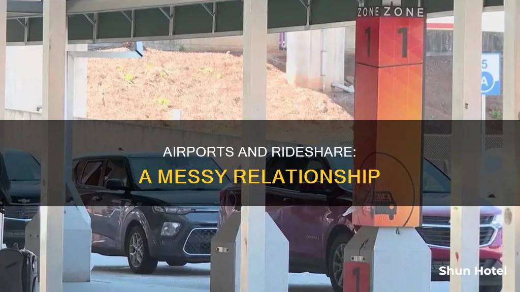 why are airports horrible about rideshare