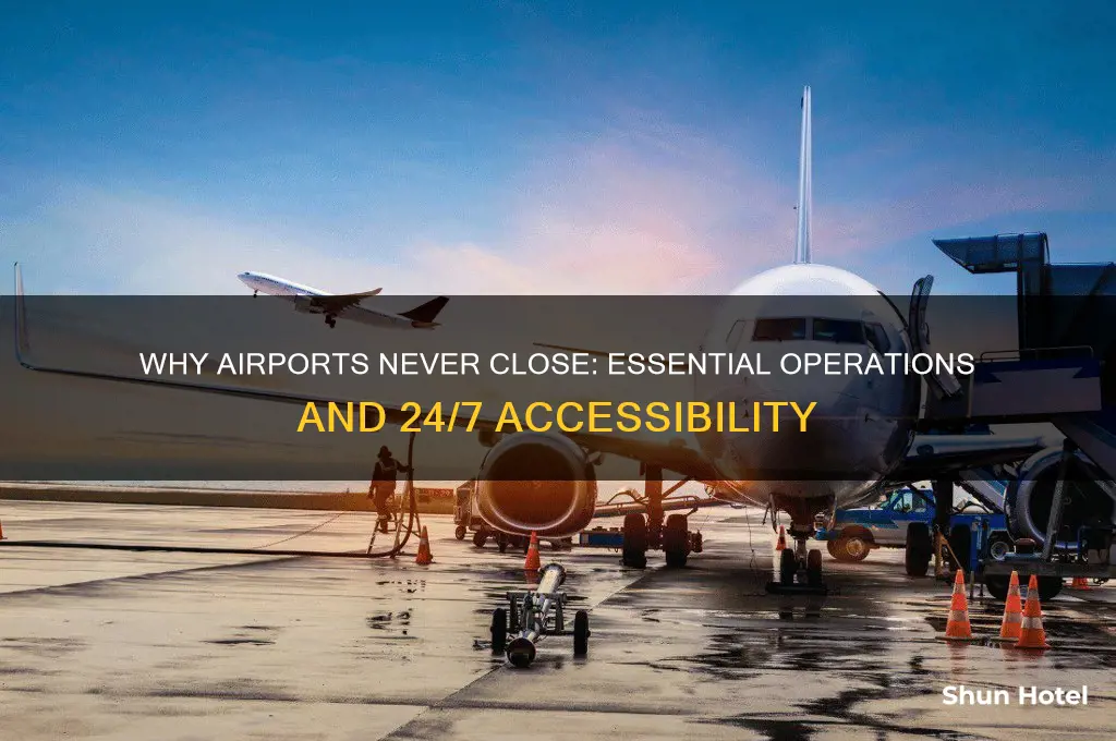 why are airports open