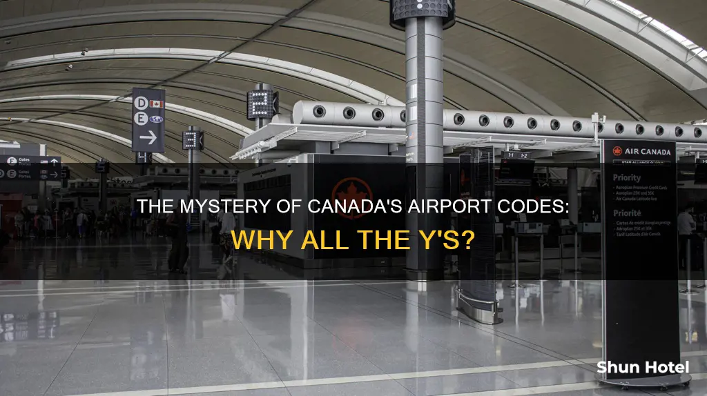 why are all canadian airports y