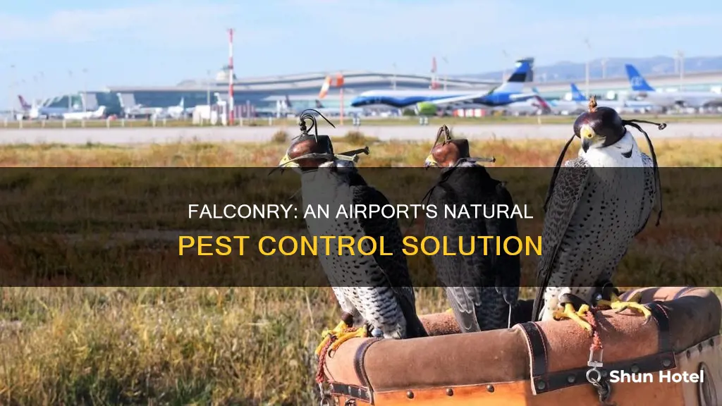 why are falcons allowed at airports