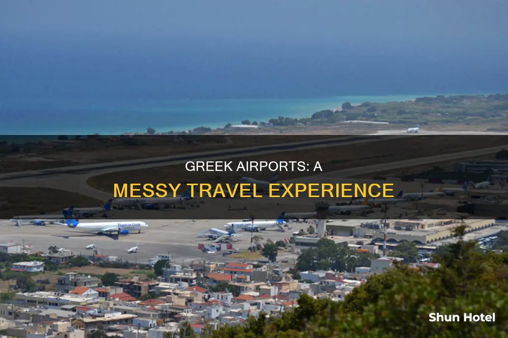 why are greek airports so bad