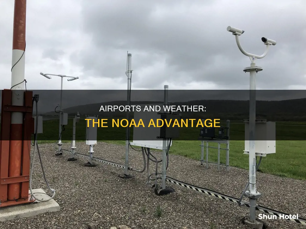 why are noaa sites at airports
