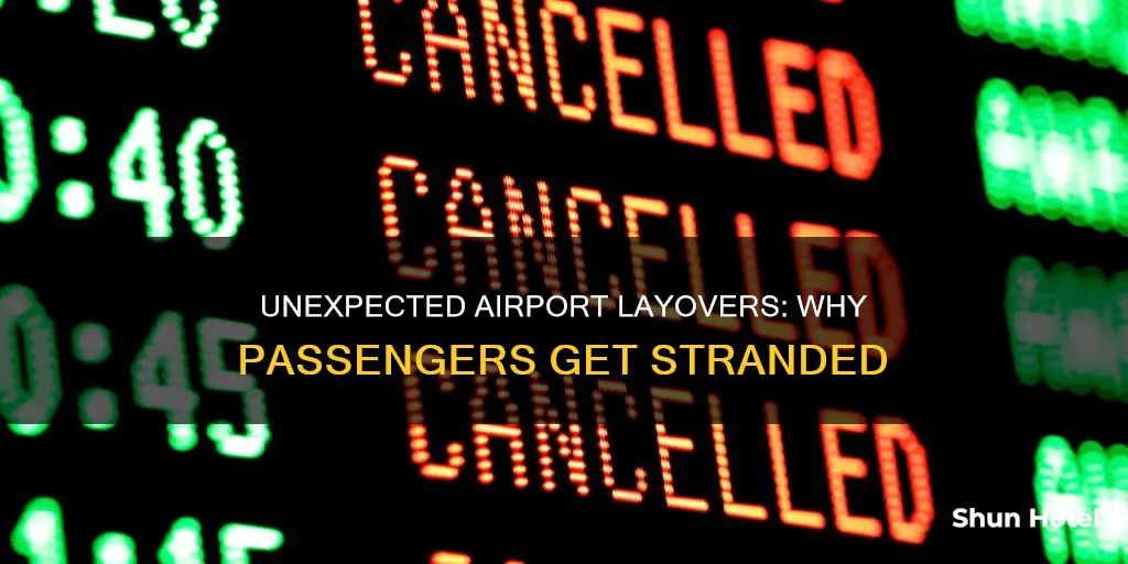 why are people stuck in airports
