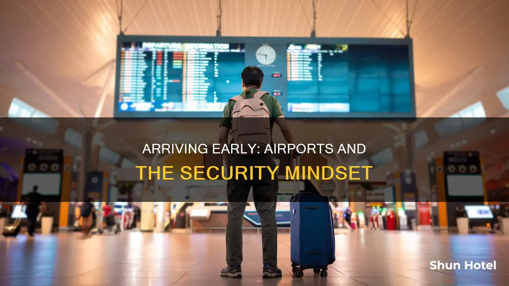 why arrive so early at airport