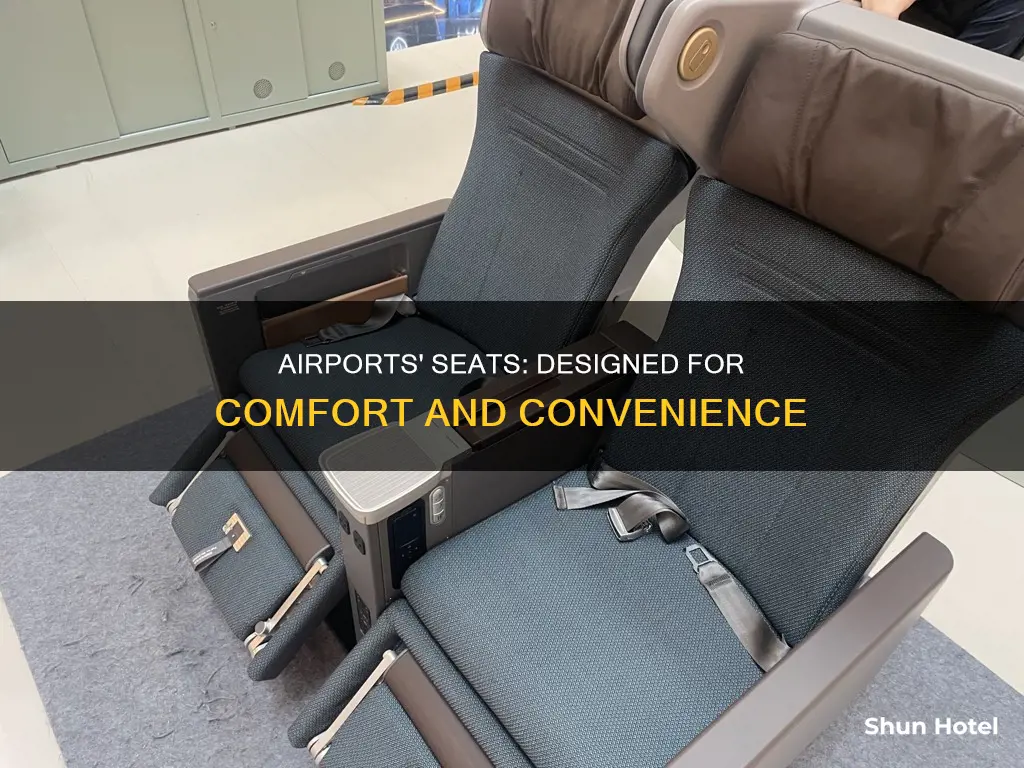 why can seats lean back in airports