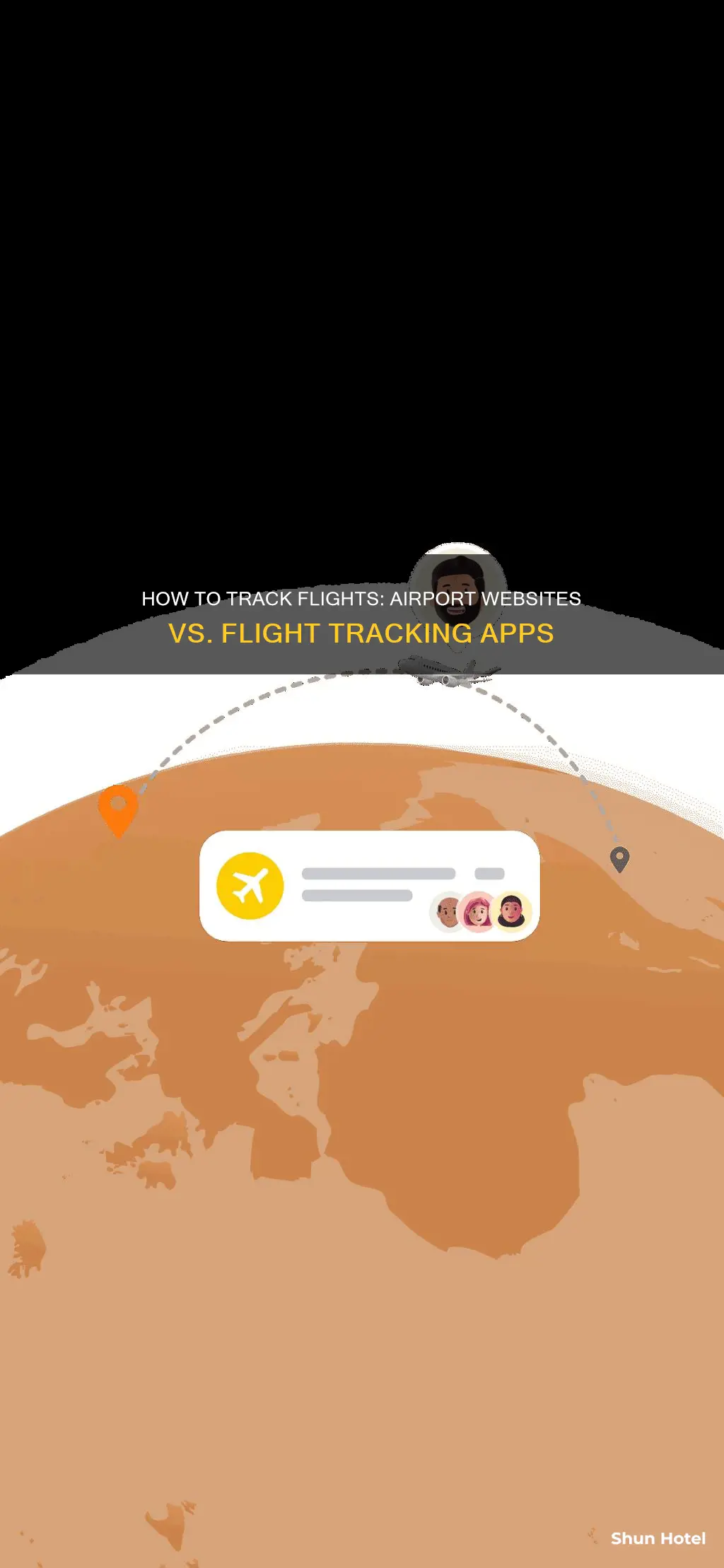 why can ti track flights on airport web sits