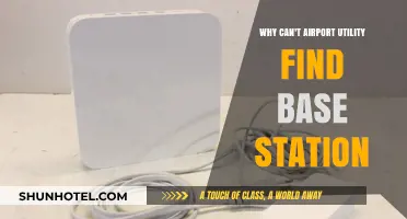 Troubleshooting Airport Utility: Base Station Not Found
